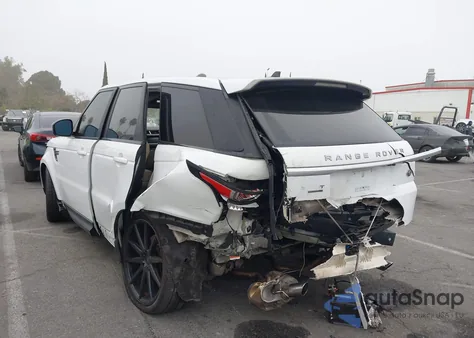 2016 Land Rover Range Rover Sport 3.0L V6 Supercharged Se z USA, uszkodzony, nr VIN SALWG2VF7GA581797